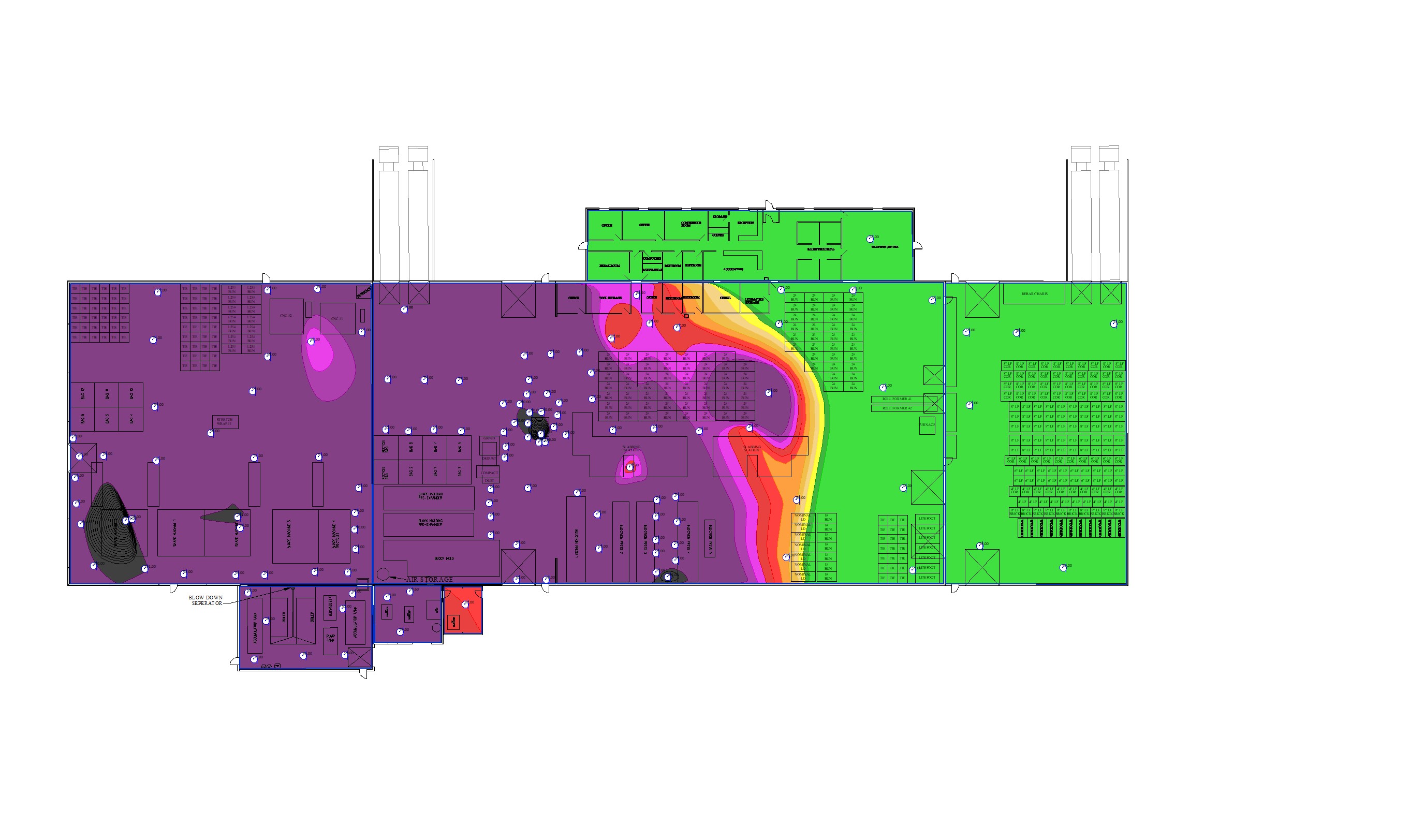 Facility Sound Heatmap